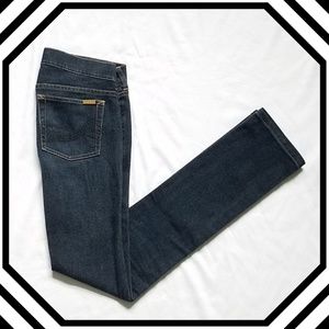 WHBM Dark Denim Slim Leg Jeans